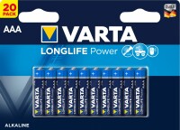 VARTA     VARTA Batterie Longlife Power 4903121420 AAA/LR03, 20