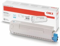 OKI Toner cyan 45862839 MC853/873 7300 Seiten, Kein