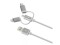 Bild 1 Joby USB 2.0-Kabel USB A - Lightning/Micro-USB A/USB C