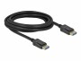 DeLock Kabel 10K 60Hz, 54Gbps DisplayPort - DisplayPort, 3