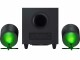 Razer PC-Lautsprecher Nommo V2, Audiokanäle: 2.1, Detailfarbe