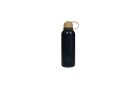 OYOY Trinkflasche Pullo Anthracite/Camel, Stainless Steel, PP