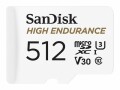 SanDisk HIGH ENDURANCE MICROSDXC 512GB + SD ADAPTER UP TO