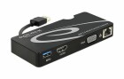 DeLock Dockingstation USB3.0 HDMI/VGA/USB3/LAN, Ladefunktion: Nein