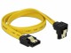 Bild 1 DeLock SATA2-Kabel gelb, gewinkelt, 50 cm, Datenanschluss Seite A