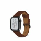 Artwizz WatchBand Leather für Ihre Apple Watch Series 2, 3, 4 & 5 mit 42/44mm - Braun