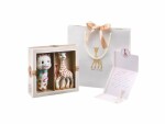 Sophie la girafe Geschenkset Spielfigur und Rassel, Material: Textil