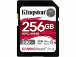 Kingston SDXC-Karte Canvas React Plus 256 GB, Speicherkartentyp