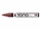 Marabu Acrylmarker YONO 0.5 - 5 mm Braun, Strichstärke