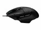 Image 8 Logitech Gaming-Maus G502 X Schwarz, Maus Features: Daumentaste