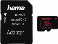 Hama microSDXC 64GB UHS Speed 123982 Class 3 UHS-I