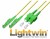 Bild 0 Lightwin LWL-Patchkabel E2000/APC-SC/APC, Singlemode, Duplex, 3m