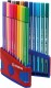 STABILO   Fasermaler Pen 68 - 6820-04   20er Color Box        rot/blau