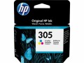HP Inc. HP Tinte Nr. 305 (3YM60AE) Cyan/Magenta/Yellow, Druckleistung
