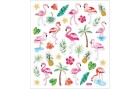 Creativ Company Motivsticker 15 cm x 16.5 cm Flamingo, 1