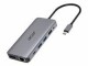 Acer Dockingstation USB-C 12-in-1 Dongle Mini, Ladefunktion