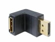 DeLOCK - Adapter Displayport male > Displayport female angled down