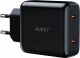 AUKEY     SwiftDuo 40W PD 2-Port USB-C - PA-R2S BK Portable Wall Charger Black