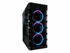 LC POWER LC-Power PC-Gehäuse Mini Tower LC-709B-ON Schwarz