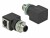 Bild 2 DeLock Winkeladapter M12 4 Pin D Stecker - RJ45