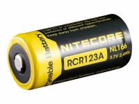 Nitecore NL166 - Battery 16340 - Li-Ion - 650 mAh - 2.4 Wh