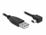 DeLock USB-mini-Kabel 1m A-MiniB(5-Pol), USB 2.0, Mini-B