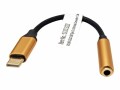 Roline Gold - Audio-Adapter - USB-C männlich zu Stereo