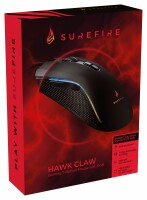 SUREFIRE Button Mouse with RGB 48815 Hawk Claw Gaming