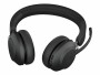 Jabra Headset Evolve2 65 Duo UC Schwarz, USB-A, Microsoft