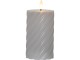 Star Trading LED-Kerze Pillar Flamme Swirl, Ø 7.5 x 15