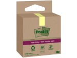 Post-it Notizzettel Super Sticky Recycling, Gelb, 3 Blöcke