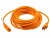 Bild 1 FURBER.power Netzkabel C13-T12 5.0 m, Orange, Anzahl Leiter: 3