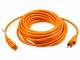 FURBER.power Netzkabel C13-T12 5.0 m Orange, Anzahl Leiter: 3