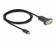 Image 2 DeLock Serial-Adapter USB-C ? RS-232 D-Sub 9 Pin mit