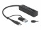Bild 4 DeLock USB-Hub 3.0 Typ-C + SD/MicroSD Slot, Stromversorgung: USB