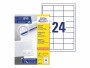 Avery Zweckform Universal-Etiketten 3658 64.6 x 33.8 mm, 220 Blatt