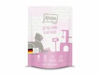 Mjamjam Nassfutter Quetschie Huhn & Wildlachs, 300 g