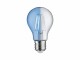Paulmann Lampe E27 2.2W, Blau, Energieeffizienzklasse EnEV 2020