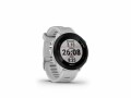 GARMIN Sportuhr Forerunner 55 Weiss/Schwarz, Touchscreen: Nein