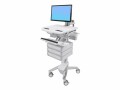 Ergotron Cart with LCD Arm, 3 Drawers - Wagen