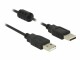 Image 2 DeLock USB-2.0-Kabel USB A - USB A 2 m