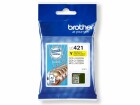 Brother LC421Y - Yellow - original - ink cartridge