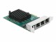 Bild 6 DeLock Netzwerkkarte 4x 1Gbps, RTL8111 PCI-Express x1