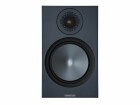 Monitor Audio Regallautsprecher Paar Bronze 100 Schwarze Walnuss