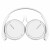 Bild 6 Sony On-Ear-Kopfhörer MDR-ZX110APW Weiss, Detailfarbe: Weiss