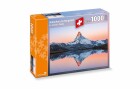 Carta.Media Puzzle Matterhorn im Morgenrot, Motiv: Landschaft / Natur