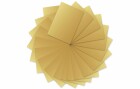 URSUS Tonzeichenpapier A4, 130 g/m², 100 Blatt, Gold, Papierformat