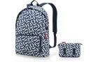 Reisenthel Rucksack mini maxi 14 l, signature navy, 30 x 45 x 11 cm