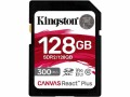 Kingston 128GB Canvas React Plus SDXC, KINGSTON 128GB Canvas