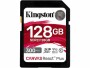Kingston SDXC-Karte Canvas React Plus 128 GB, Speicherkartentyp